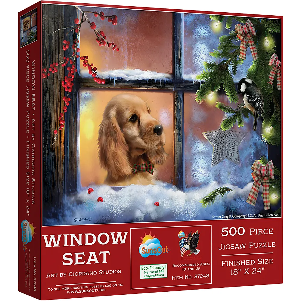 SunsOut Puzzle Window Seat - 500 Teile