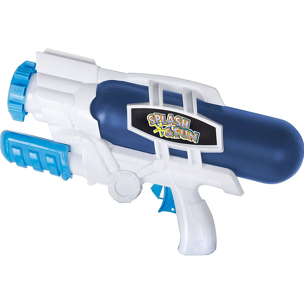 Splash & Fun Wasserpistole mit Pump- und Schussfunktion