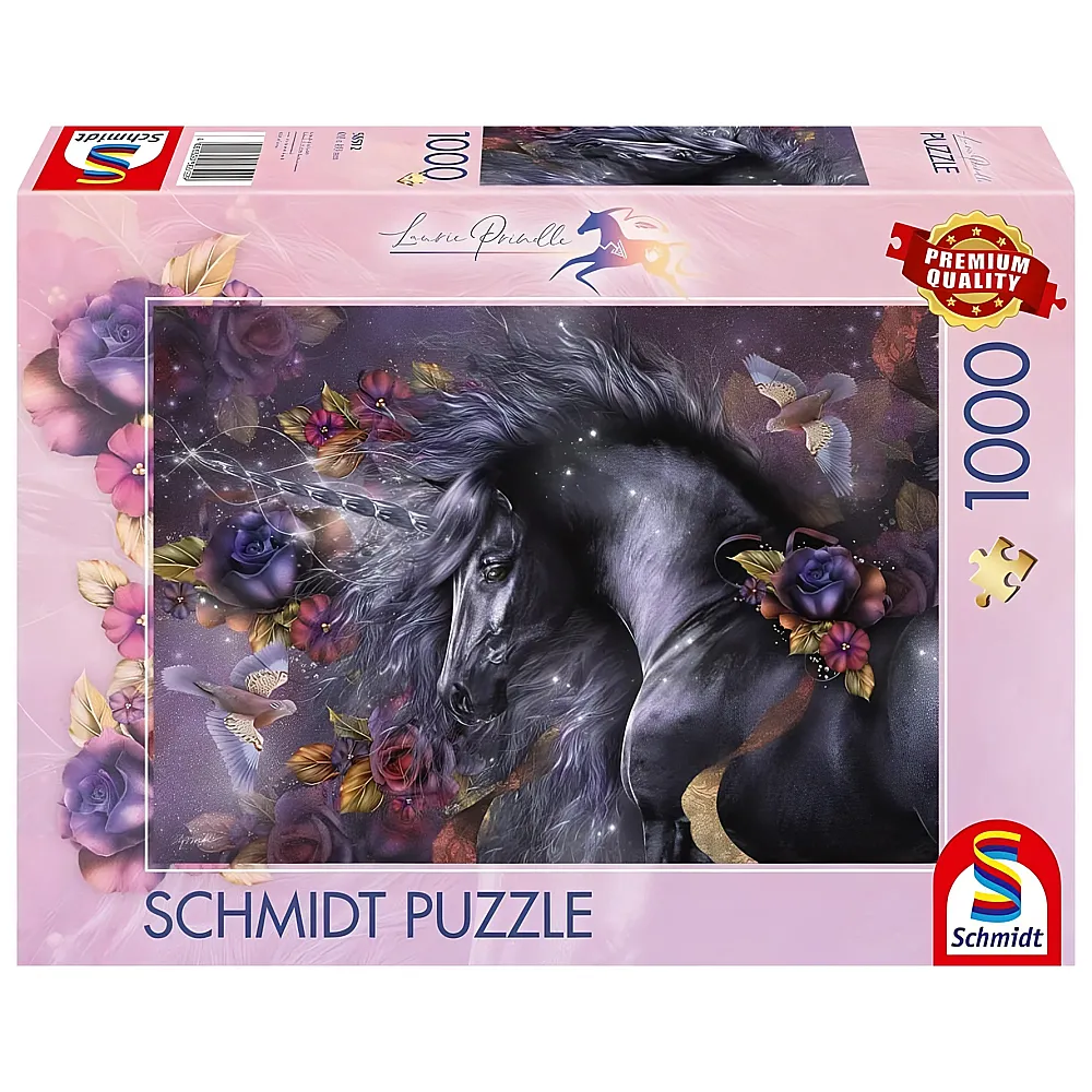 Schmidt Puzzle Laurie Prinolle Blaue Rose 1000Teile