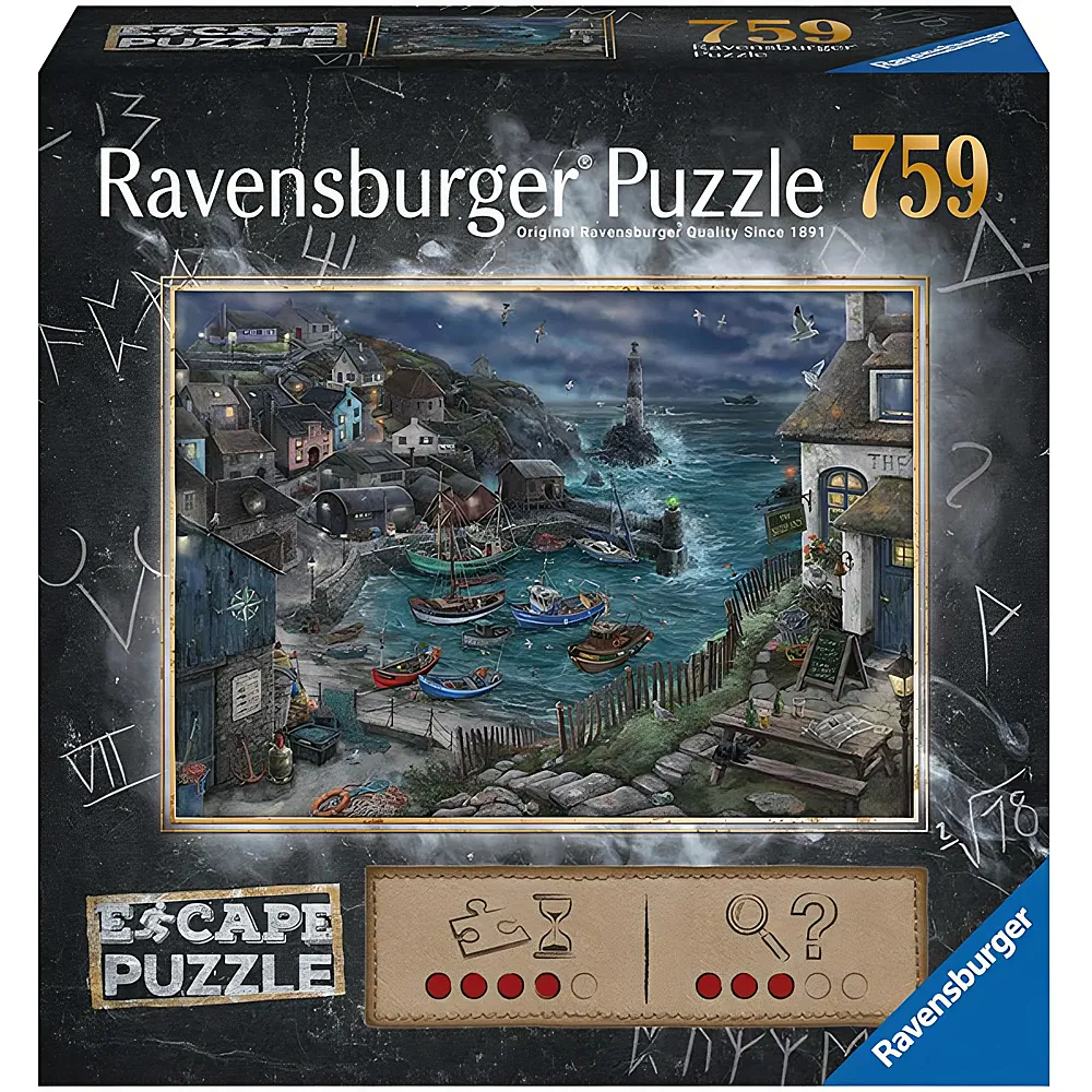 Ravensburger Puzzle Escape Leuchtturm 759Teile