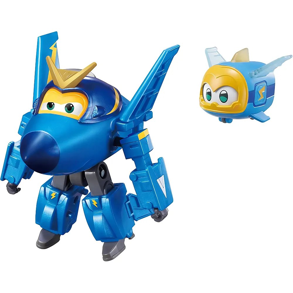 Alpha Toys Super Wings Transforming Jerome & Pet