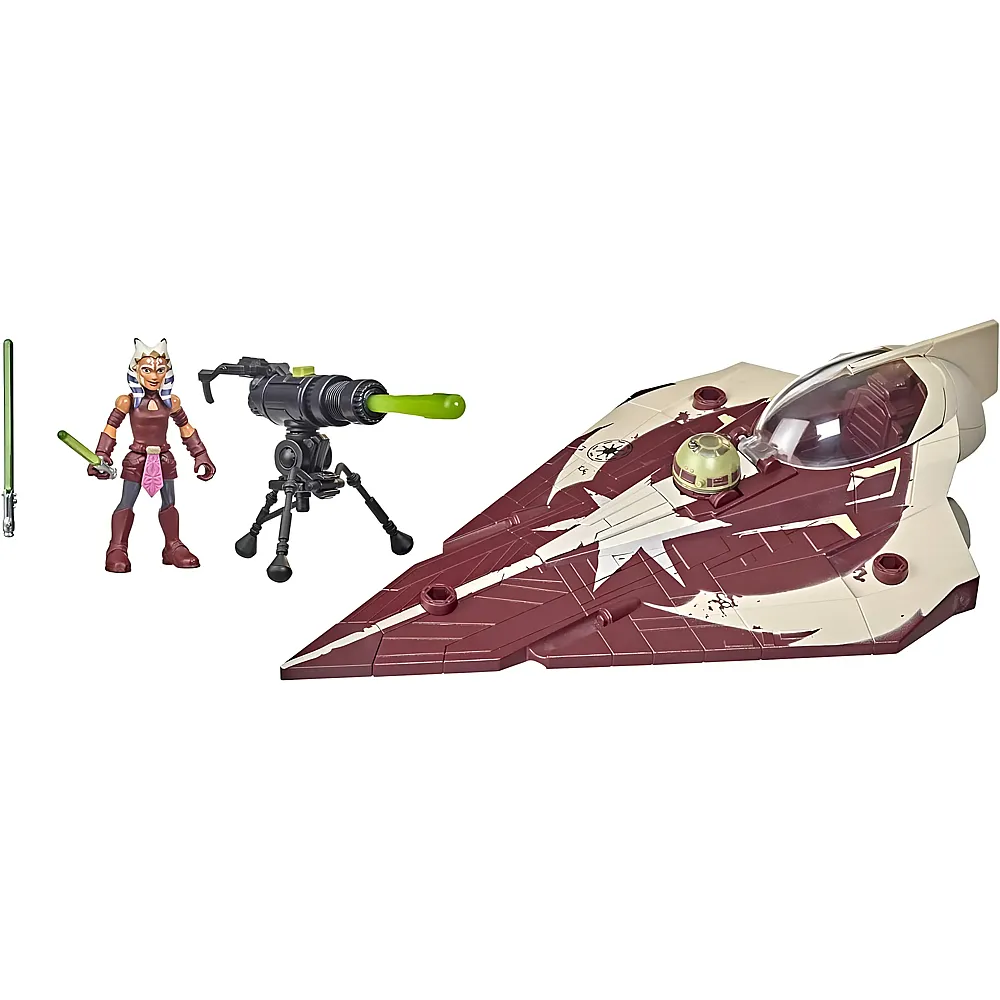 Hasbro Star Wars Mission Fleet Ahsoka Tano Delta-7 Jedi Starfighter Figure and Vehicle