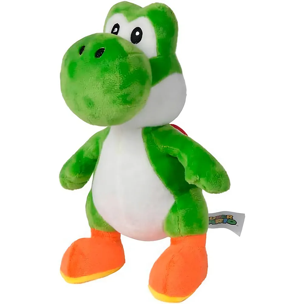 meinspielzeug - Simba Pl�sch Yoshi Gr�n - 20 cm Super Mario | Lizenzfiguren Pl�sch