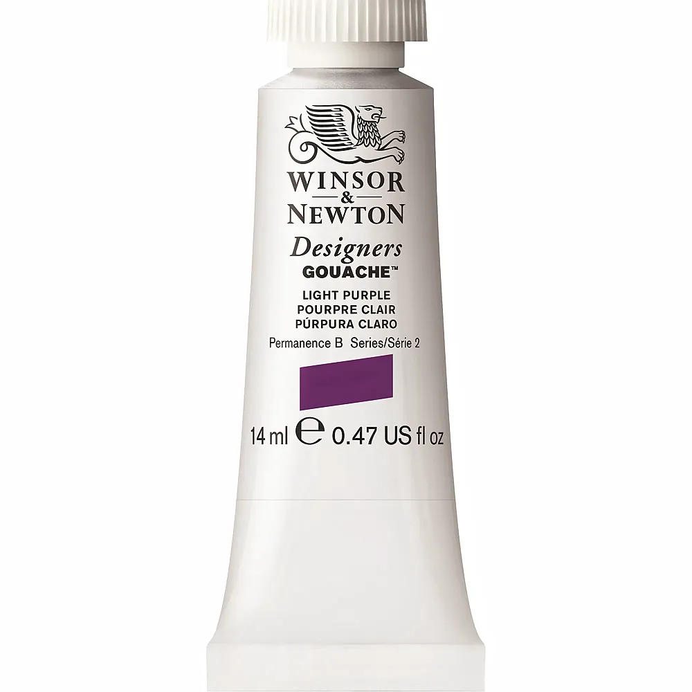 meinspielzeug - Winsor & Newton W&n Designers Gouache 14ml Tube Hellpurpur