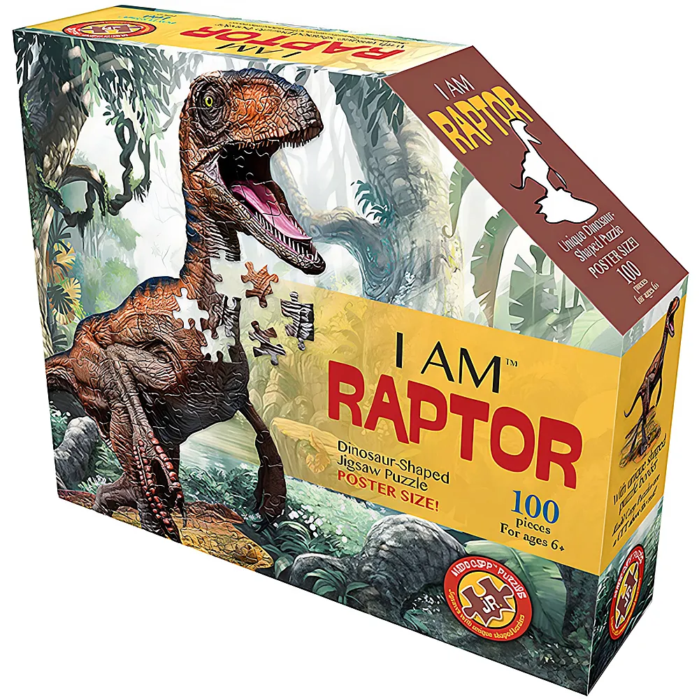 Madd Capp Puzzle I am Raptor - 100 Teile