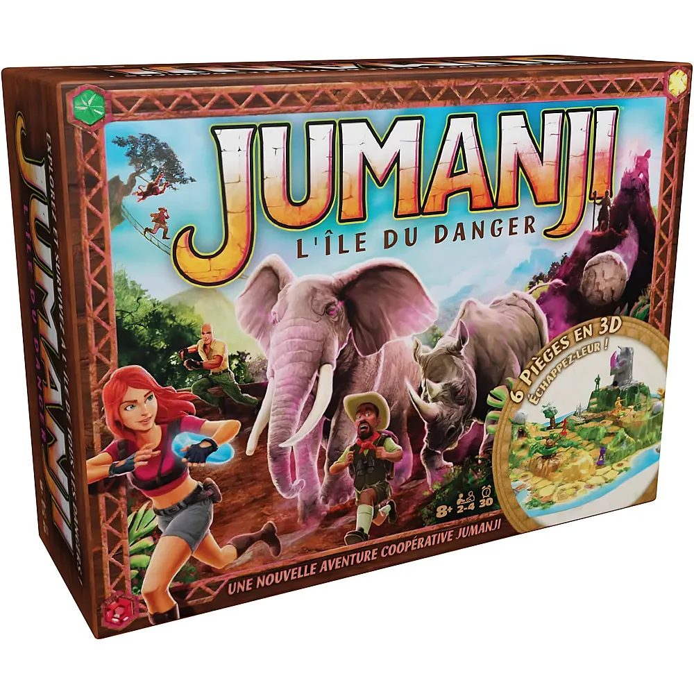 Spin Master Games Jumanji L'�le du Danger - Franais | Familienspiele