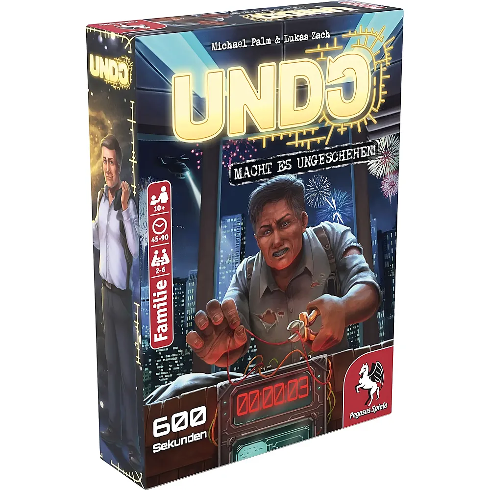 Pegasus Spiele UNDO - 600 Sekunden - Deutsch