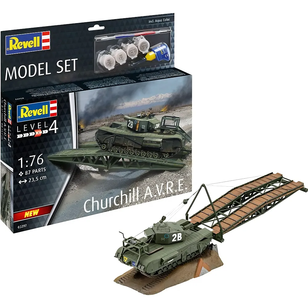 Revell Level 4 Model Set Churchill A.V.R.E