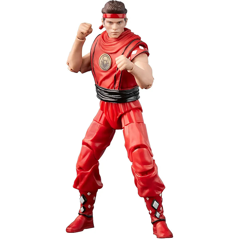 Hasbro Power Rangers Cobra Kai Lightning Collection Miguel Diaz Red Eagle Ranger 15cm