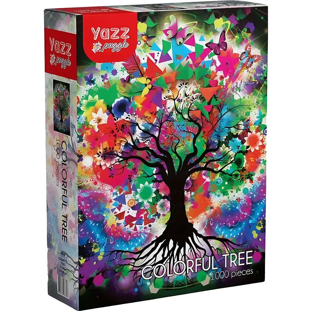 Yazz Puzzle Colorful Tree 1000Teile