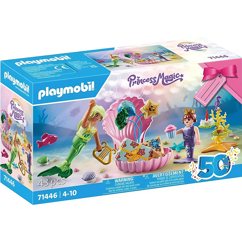 PLAYMOBIL Princess Magic Meerjungfrauen-Geburtstagsparty 71446
