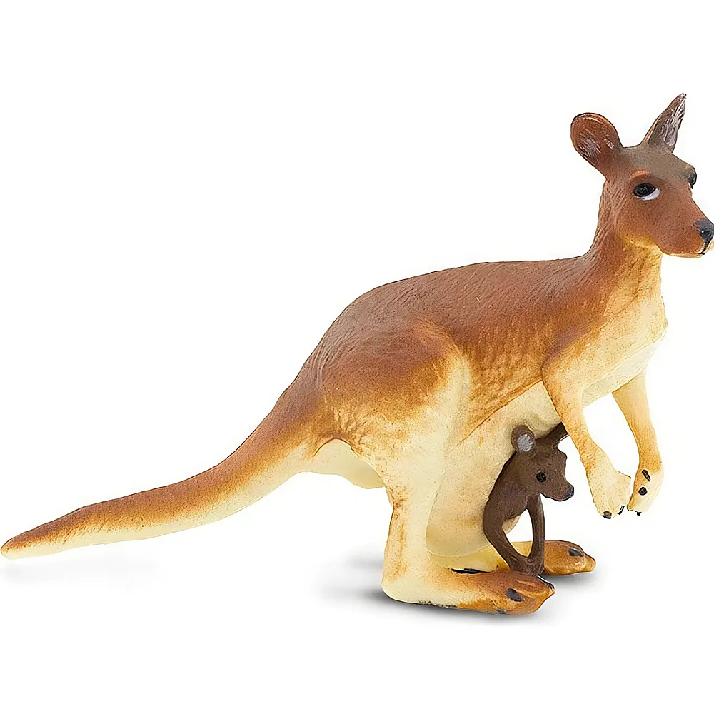 Safari Ltd. Wildlife Knguru mit Baby | Wildtiere