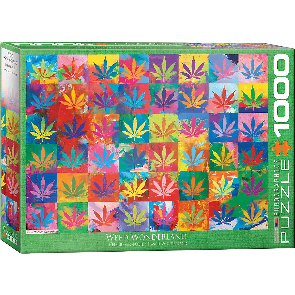 Eurographics Puzzle Weed Wonderland - 1000 Teile
