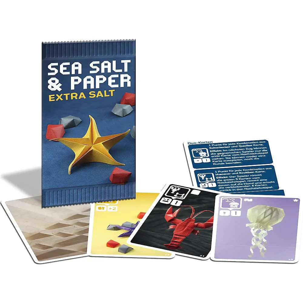 HUCH Sea Salt and Paper - Extra Salt - Erweiterung DE | Kartenspiele