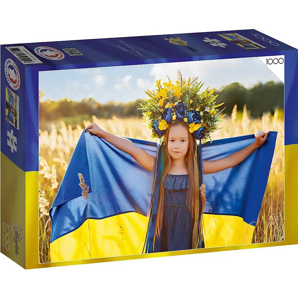 Grafika Puzzle Art Collection One World For Peace - Ukraine - 1000 Teile