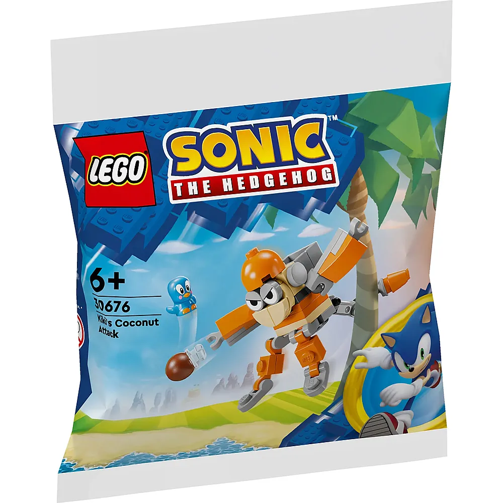 LEGO Sonic Kikis Kokosnussattacke 30676