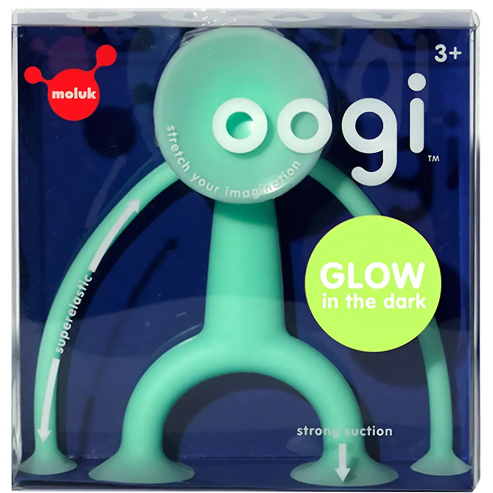 MOLUK Oogi Elastische Spielfigur - Glow in the Dark 13cm