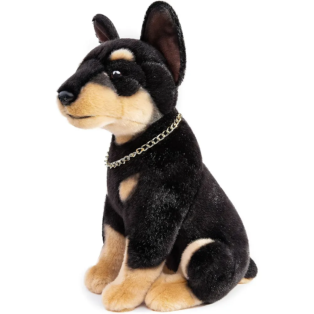 meinspielzeug - Tiny Heart Dobermann - 18 cm | Hunde Pl�sch