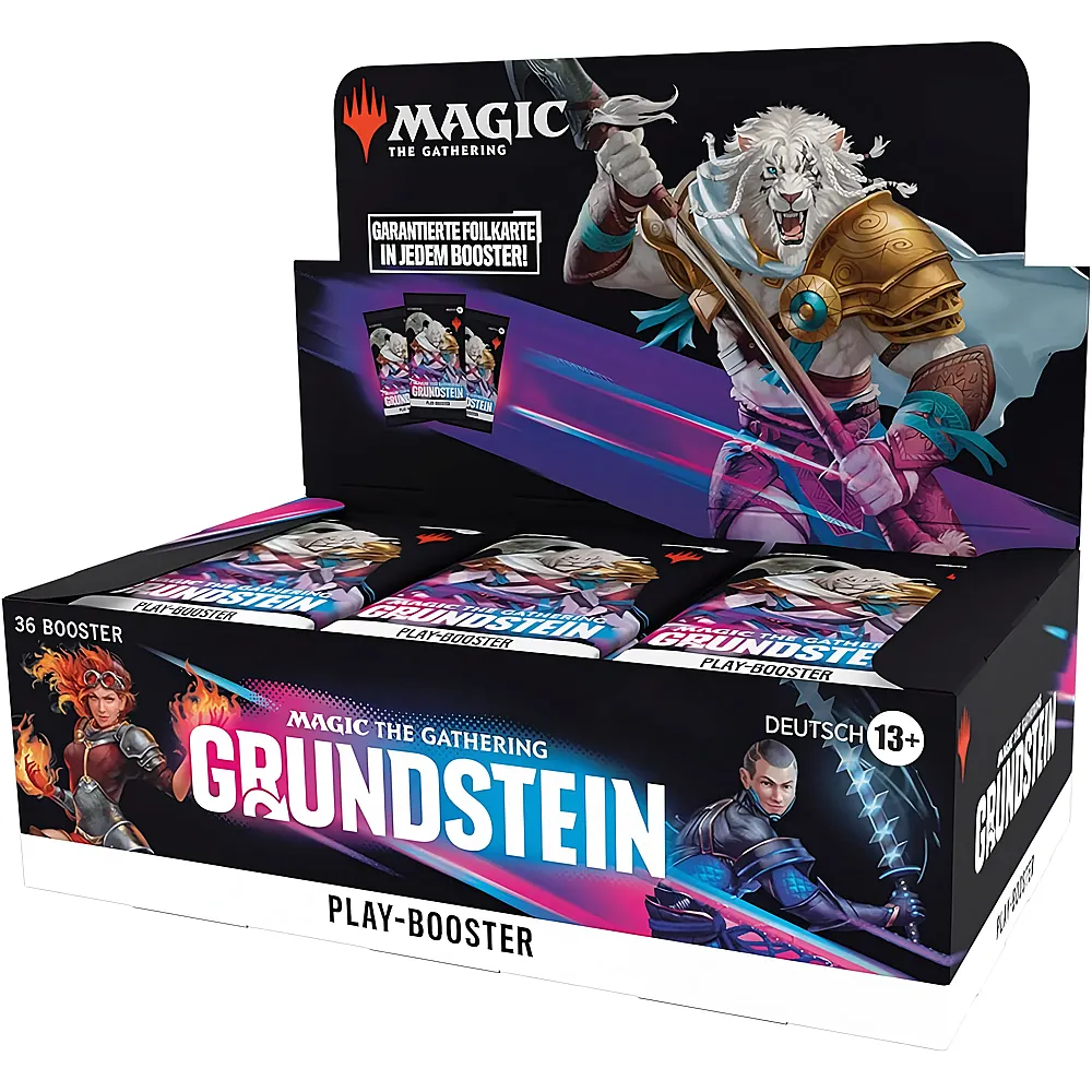 Magic The Gathering Grundstein Play Booster Display - Deutsch
