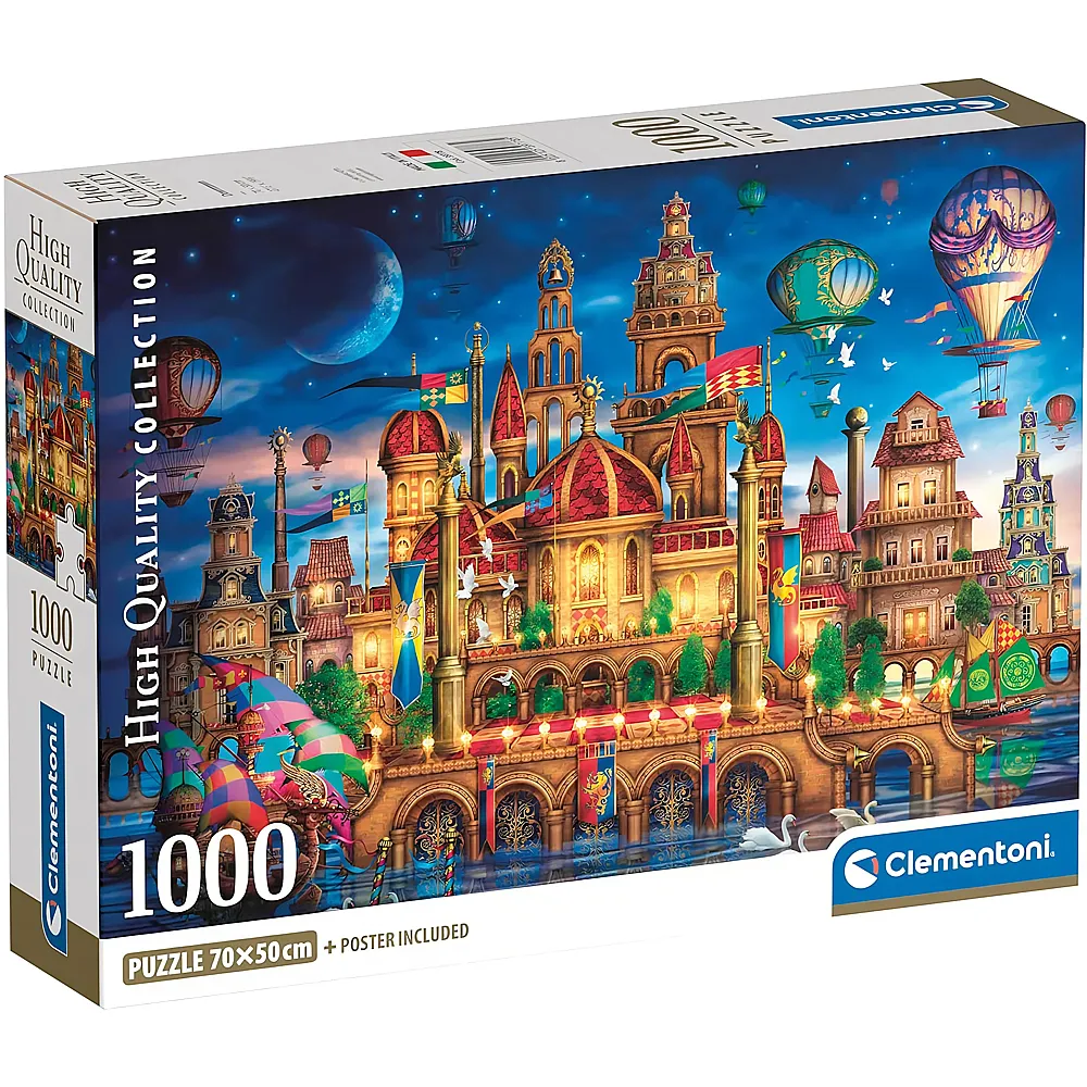 Clementoni Puzzle High Quality Collection Downtown - 1000 Teile