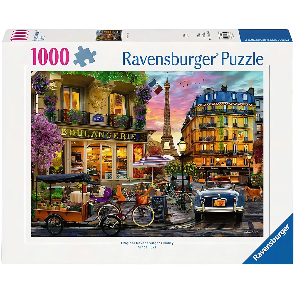 Ravensburger Puzzle Paris im Morgenrot - 1000 Teile