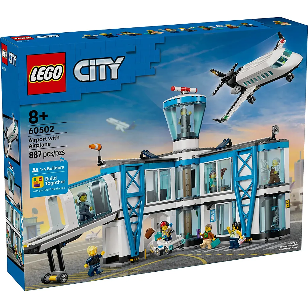 LEGO City Flughafen mit Flugzeug 60502