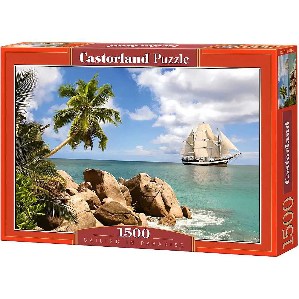 Castorland Puzzle Paradiesische Bucht 1500Teile