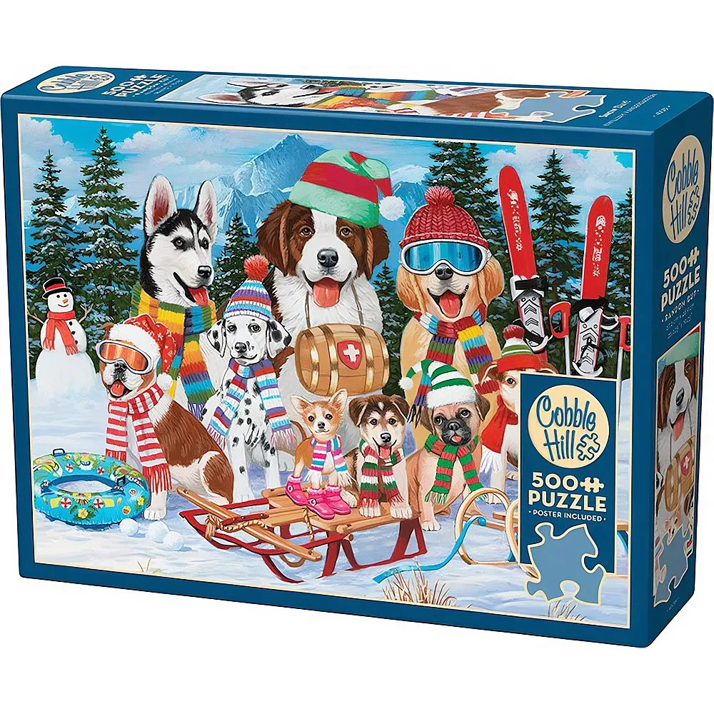 Cobble Hill Puzzle Schneetag 500Teile