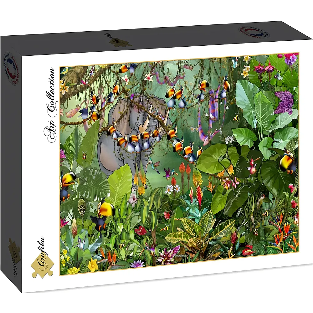 Grafika Puzzle Art Collection Franois Ruyer - Jungle - 2000 Teile