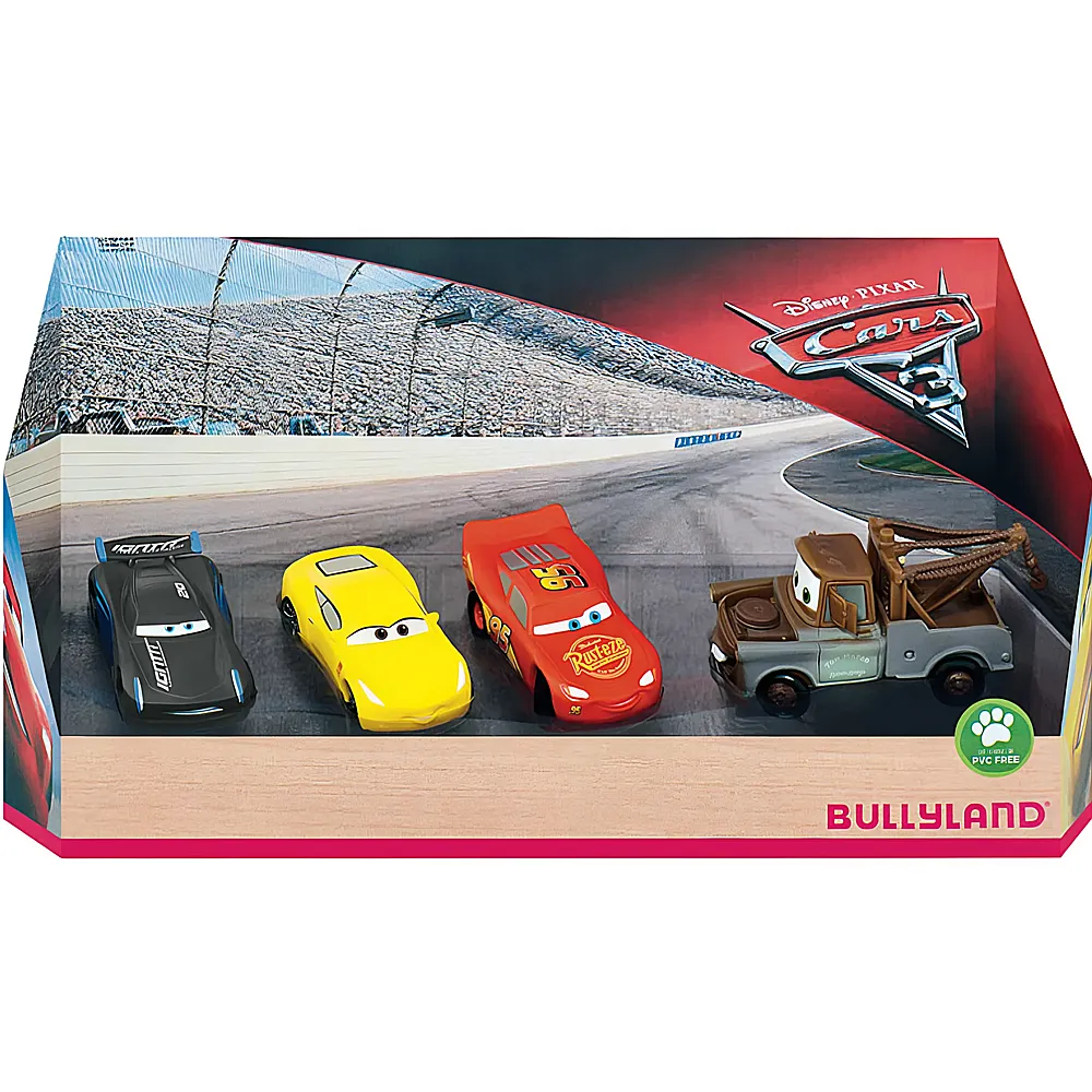 Bullyland Comic World Geschenk-Set Disney Cars | Lizenzfiguren