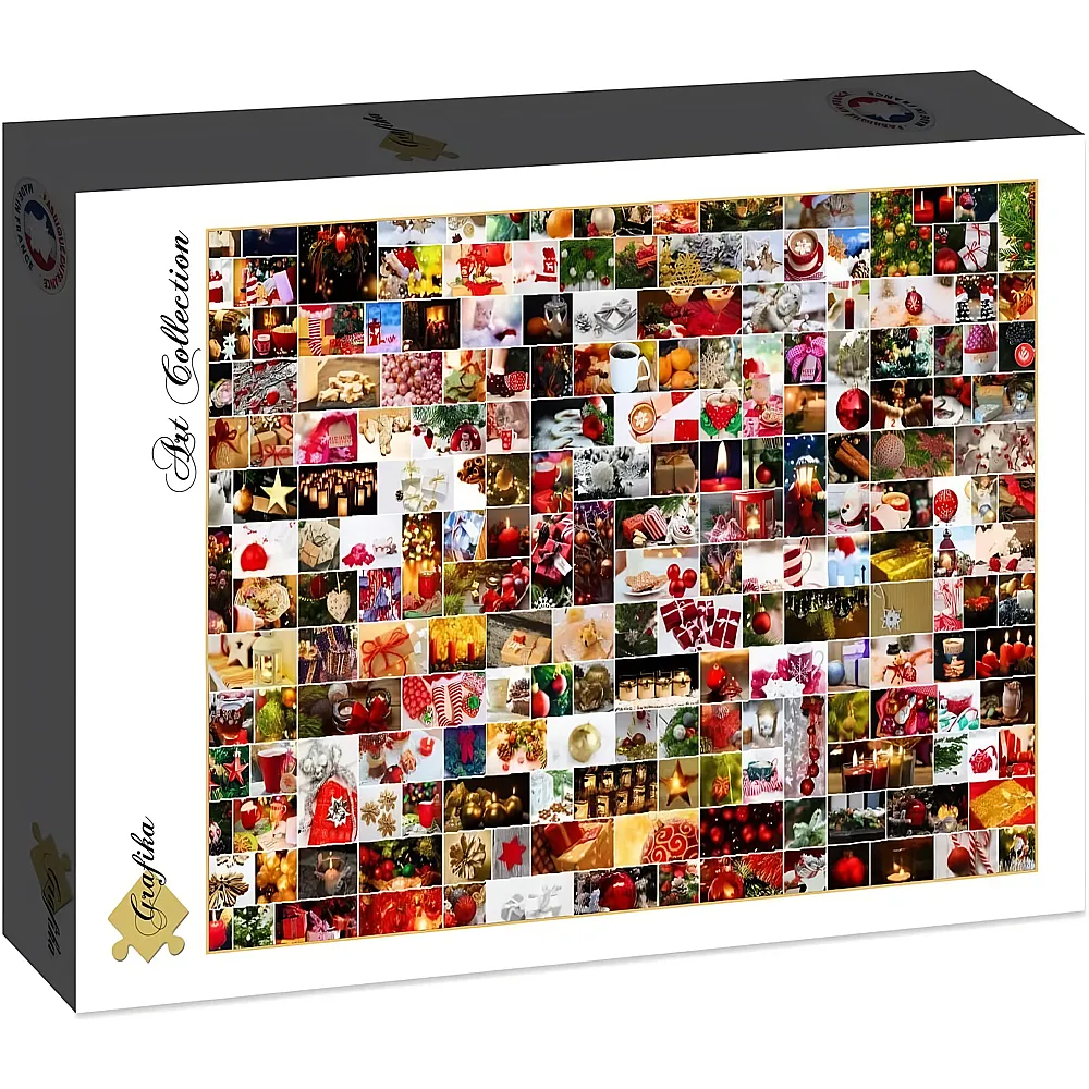 Grafika Puzzle Art Collection Collage - Weihnachten 1500Teile