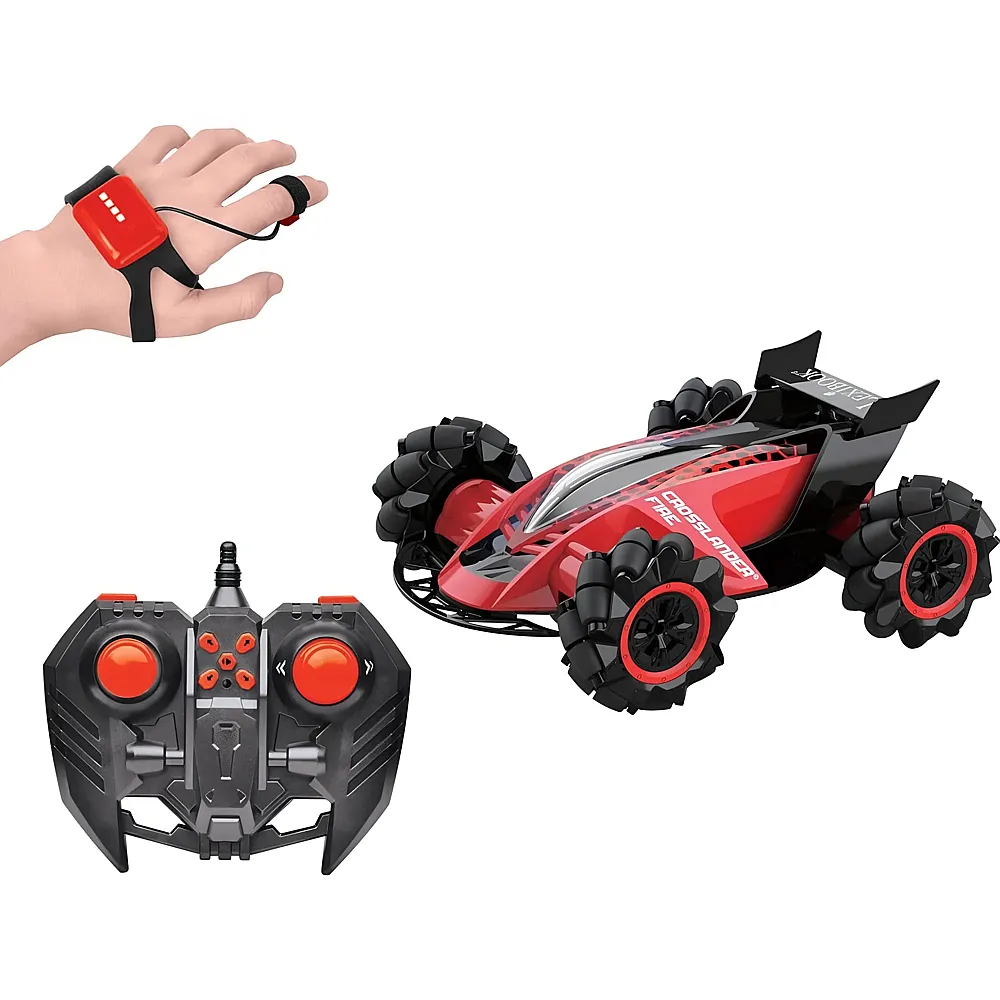 Lexibook Crosslander RC Auto mit Wassernebel, Lichtern und Ger�uschen mit Handgelenksteuerung