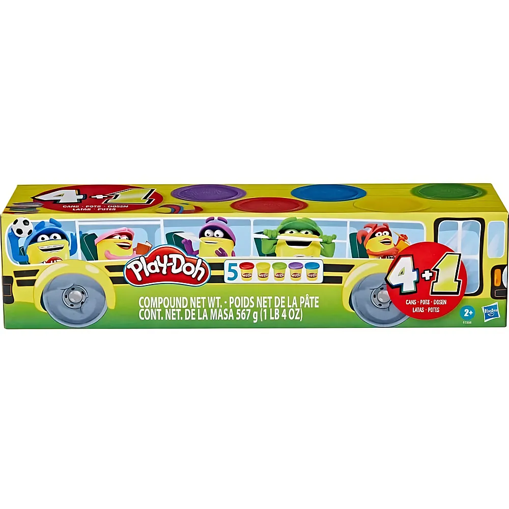 Play-Doh Schulbus 5er-Pack