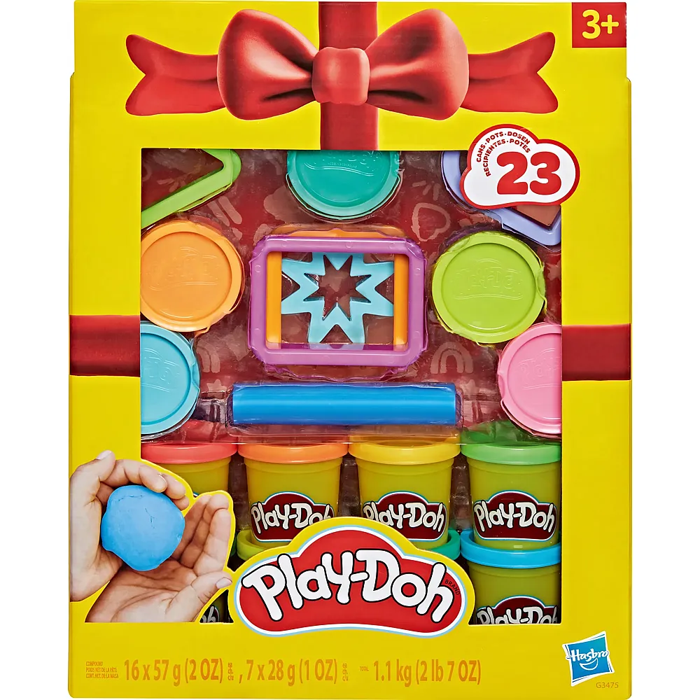 Play-Doh Geschenkset mit 8 Zubeh�rteilen und 23 Tont�pfe