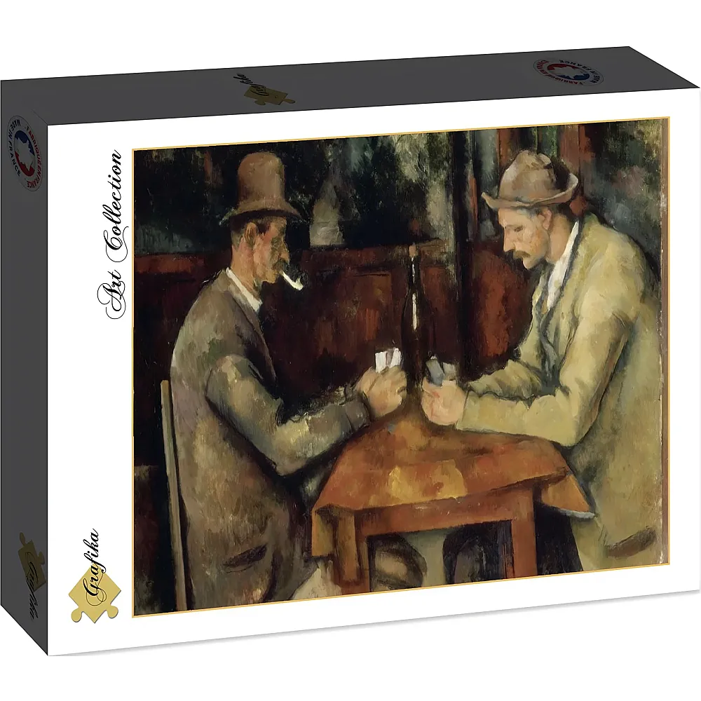 Grafika Puzzle Art Collection Paul C�zanne: Les Joueurs de Cartes, 1894-1895 - 2000 Teile