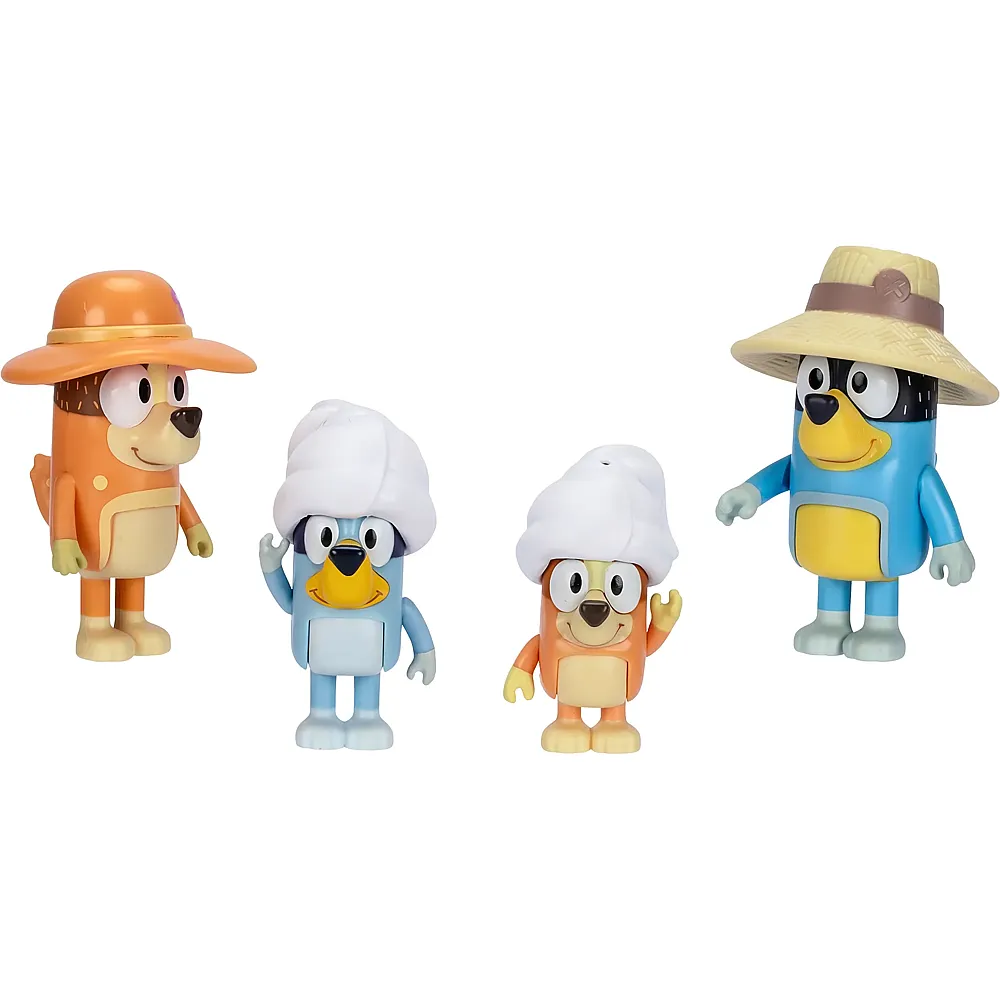 Moose Toys Bluey Ausflug mit der Familie 4Teile