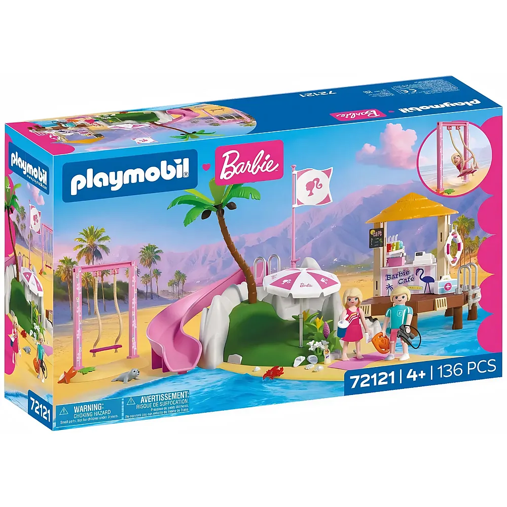 PLAYMOBIL Barbie Strand Caf� 72121