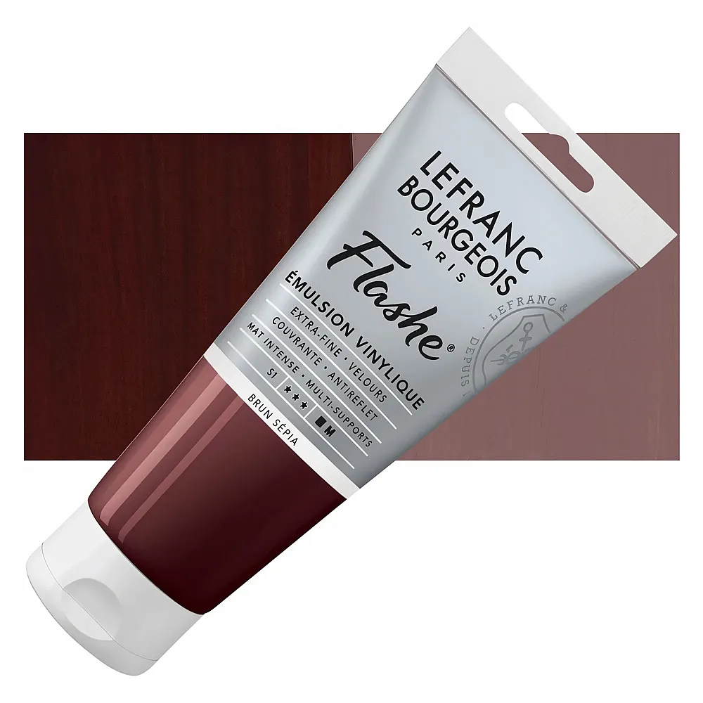 Lefranc Bourgeois Lfb Flashe Acryl 80ml Tube Sepiabraun - Suche