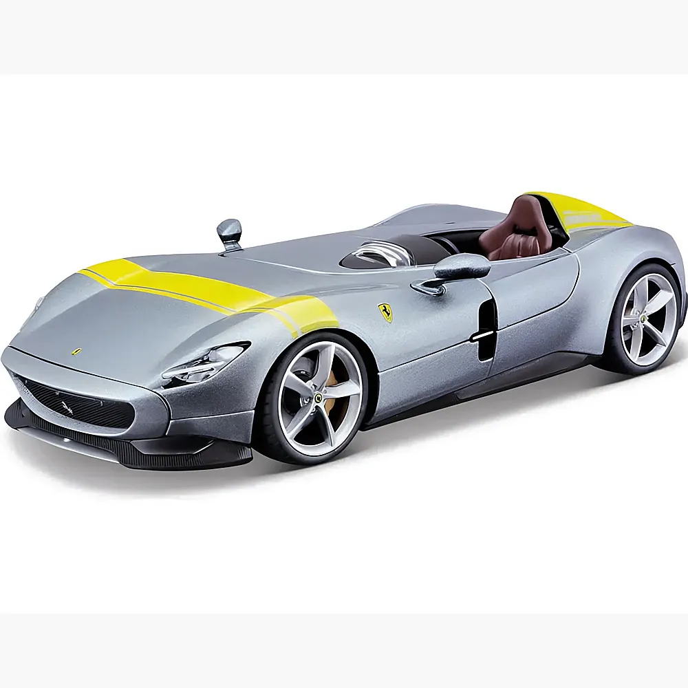 Bburago 1:43 Ferrari Monza SP1 Silber | Die-Cast Modelle
