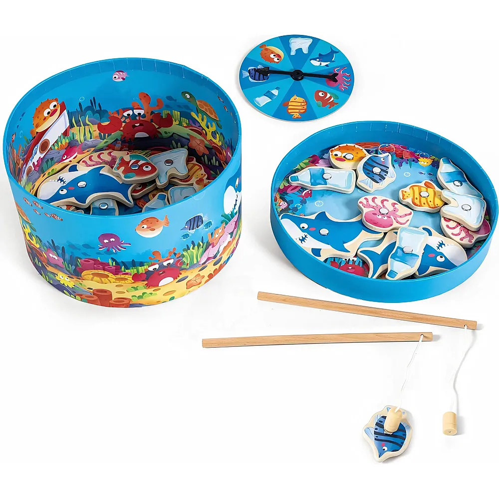 Hape Ein magnetisches 2-in-1-Angelspiel