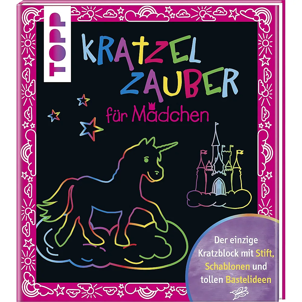 Frechverlag Frech Bastelset Kratzelzauber M�dchen