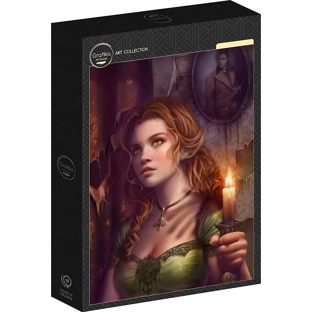 Grafika Puzzle Art Collection Cris Ortega By the Light of a Candle 1000Teile