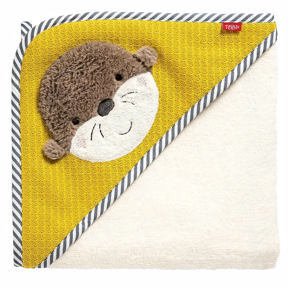 fehn Kapuzenbadetuch Otter