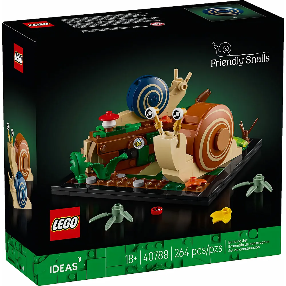 LEGO Ideas Niedliche Schnecken 40788
