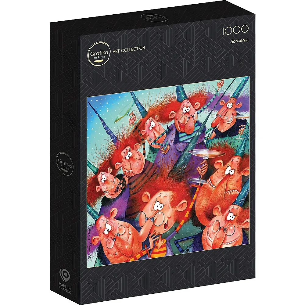 Grafika Puzzle Art Collection Franois Ruyer Gesichter von Hexen - 1000 Teile