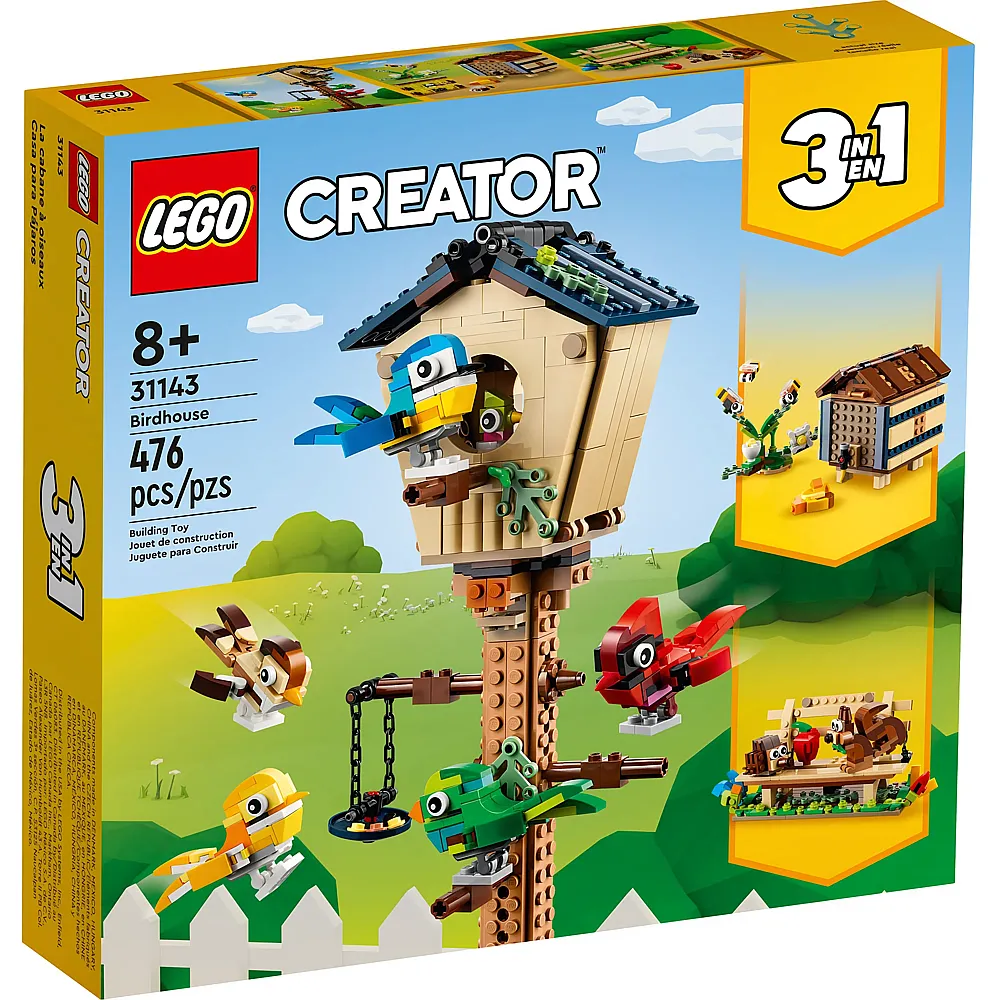 LEGO Creator 3in1 Vogelh�uschen 31143