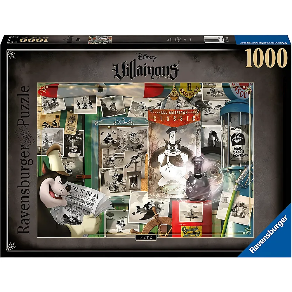 Ravensburger Puzzle Disney Villainous Pete 1000Teile