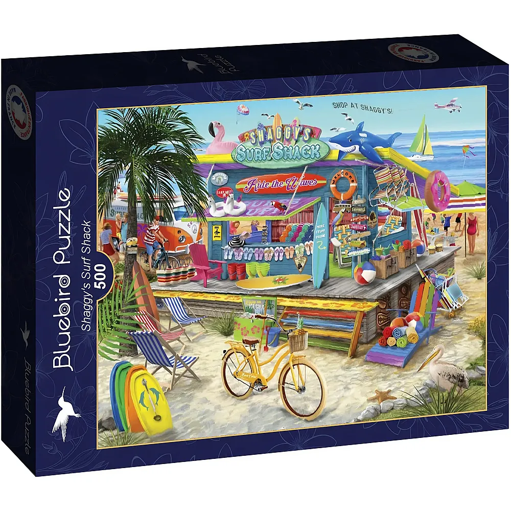 Bluebird Puzzle Shaggy's Surf Shack 500Teile