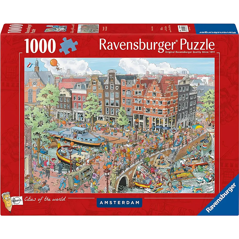 Ravensburger Puzzle Amsterdam - 1000 Teile