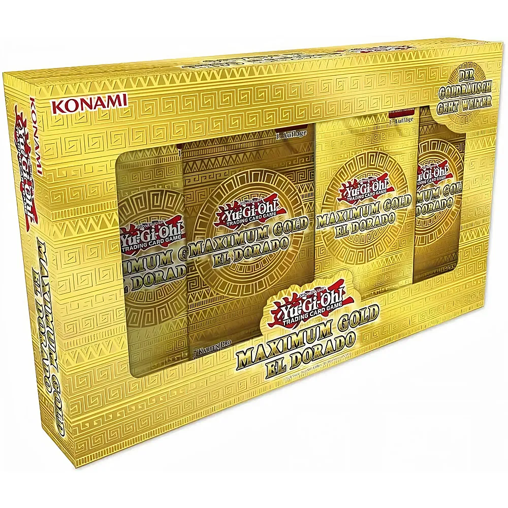 meinspielzeug - Konami Yu-Gi-Oh Maximum Gold El Dorado - Deutsch | Sammelkarten